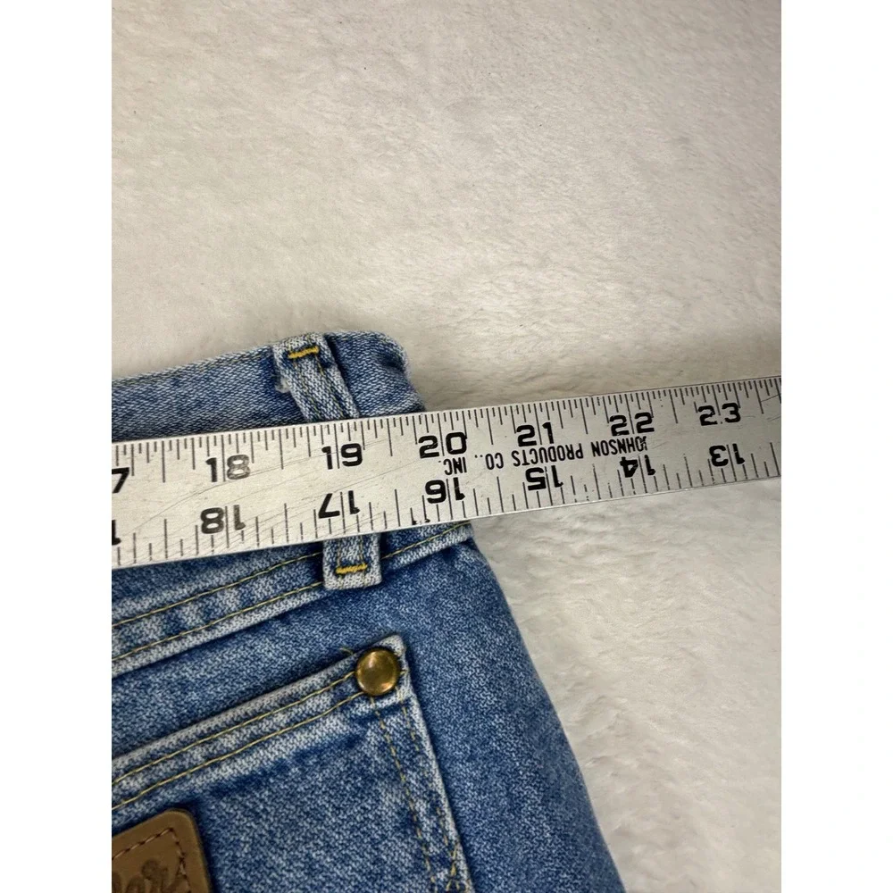 Wrangler George Mens 40x30 Jeans Cowboy Cut Denim Medium Grungy Wash